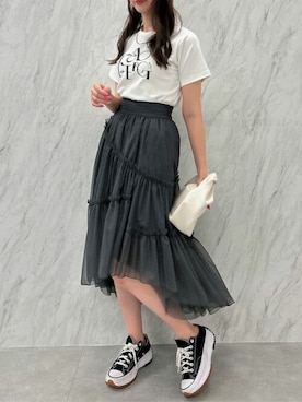 dazzlin SHOP STAFFさん(レディース・164cm)の夏コーディネート
