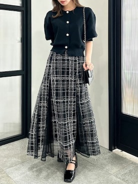 dazzlin SHOP STAFFさん（レディース・153cm）の夏コーディネート