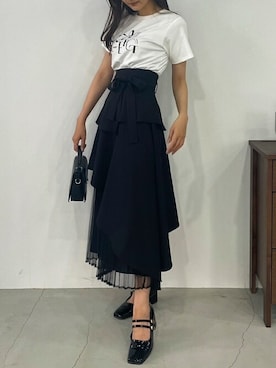 dazzlin SHOP STAFFさん(レディース・161cm)の夏コーディネート
