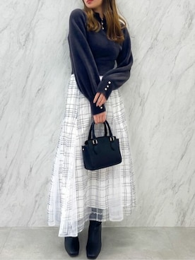 dazzlin SHOP STAFFさん（レディース・157cm）の夏コーディネート