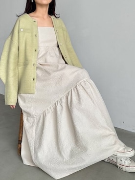 dazzlin SHOP STAFFさん(レディース・156cm)の夏コーディネート