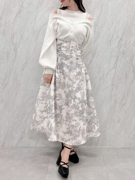 dazzlin SHOP STAFFさん（レディース・158cm）の夏コーディネート