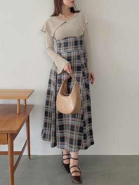 dazzlin SHOP STAFFさん（レディース・157cm）の秋コーディネート