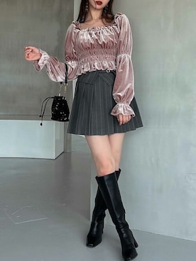 dazzlin SHOP STAFFさん（レディース・164cm）の秋コーディネート