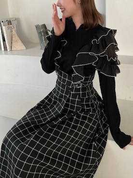 dazzlin SHOP STAFFさん（レディース・161cm）の冬コーディネート