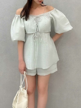 dazzlin SHOP STAFFさん（レディース・153cm）の春コーディネート