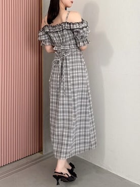 「推し活」｜dazzlin SHOP STAFFさん（レディース・161cm）の夏コーディネート