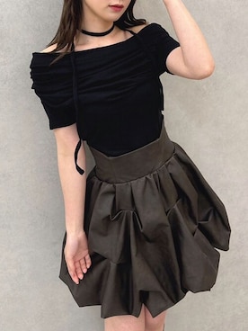 「推し活」｜dazzlin SHOP STAFFさん（レディース・161cm）の夏コーディネート