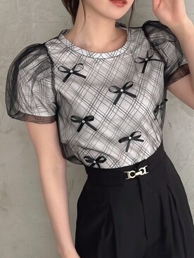 dazzlin SHOP STAFFさん(レディース・161cm)の夏コーディネート