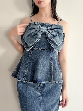 dazzlin SHOP STAFFさん(レディース・164cm)の夏コーディネート