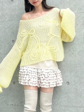 dazzlin SHOP STAFFさん（レディース・165cm）の夏コーディネート