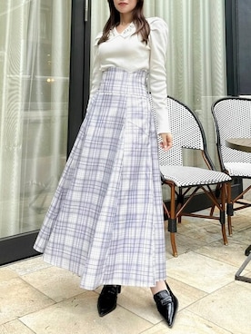 「コルセットスカート」｜dazzlin SHOP STAFFさん（レディース・153cm）の秋コーディネート