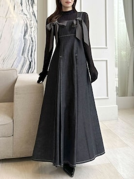 「甘辛mix」｜dazzlin SHOP STAFFさん（レディース・153cm）の冬コーディネート