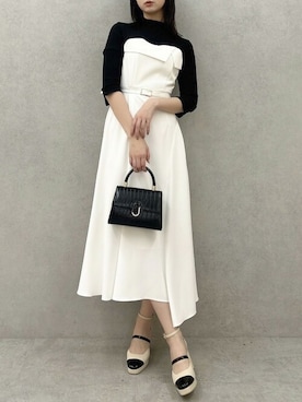 「ドッキングワンピース」｜dazzlin SHOP STAFFさん（レディース・164cm）の冬コーディネート