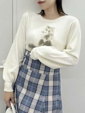 dazzlin SHOP STAFFさん（レディース・153cm）の冬コーディネート