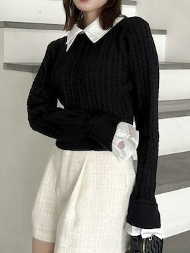 dazzlin SHOP STAFFさん（レディース・153cm）の冬コーディネート