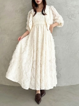 dazzlin SHOP STAFFさん（レディース・153cm）の冬コーディネート