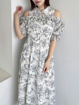 dazzlin SHOP STAFFさん（レディース・158cm）の冬コーディネート