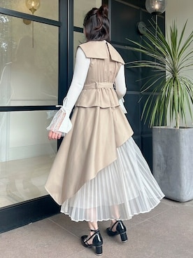 dazzlin SHOP STAFFさん（レディース・164cm）の春コーディネート