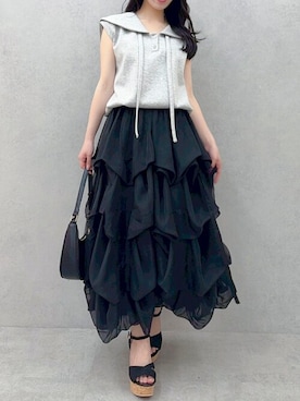 dazzlin SHOP STAFFさん（レディース・155cm）の夏コーディネート