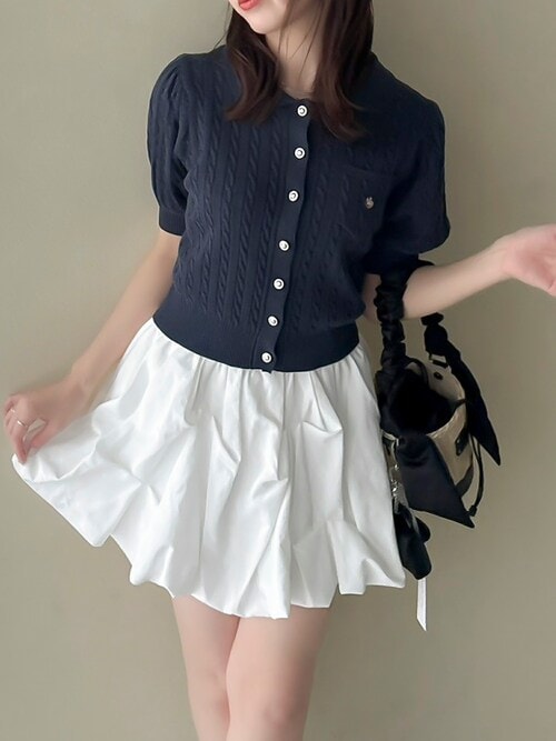 セール】バルーンミニスカート（スカート）｜dazzlin（ダズリン