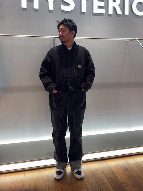 裏ボアカバーオールジャケット（ブルゾン）｜HYSTERIC GLAMOUR