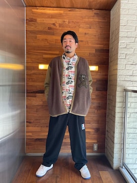 「HYSTERIC GLAMOUR（ヒステリックグラマー）のアイテム（シャツ/ブラウス）」を使った、matsuさん（メンズ・175cm）の秋コーディネート