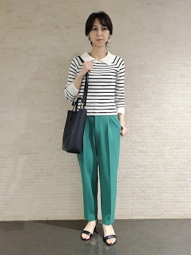 佐藤さん(レディース・166cm)の春コーディネート
