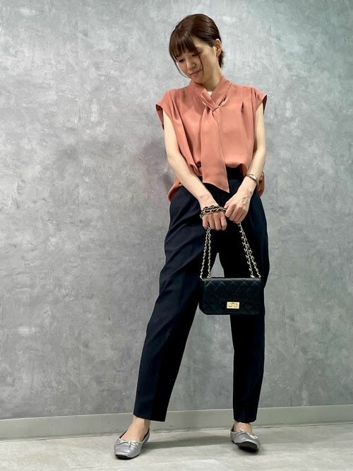 Liesse（リエス） ブラウス シャツ ボウタイブラウス レディース