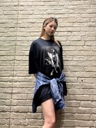 HYSTERIC GLAMOUR（ヒステリックグラマー）の「VINTAGE DENIM転写