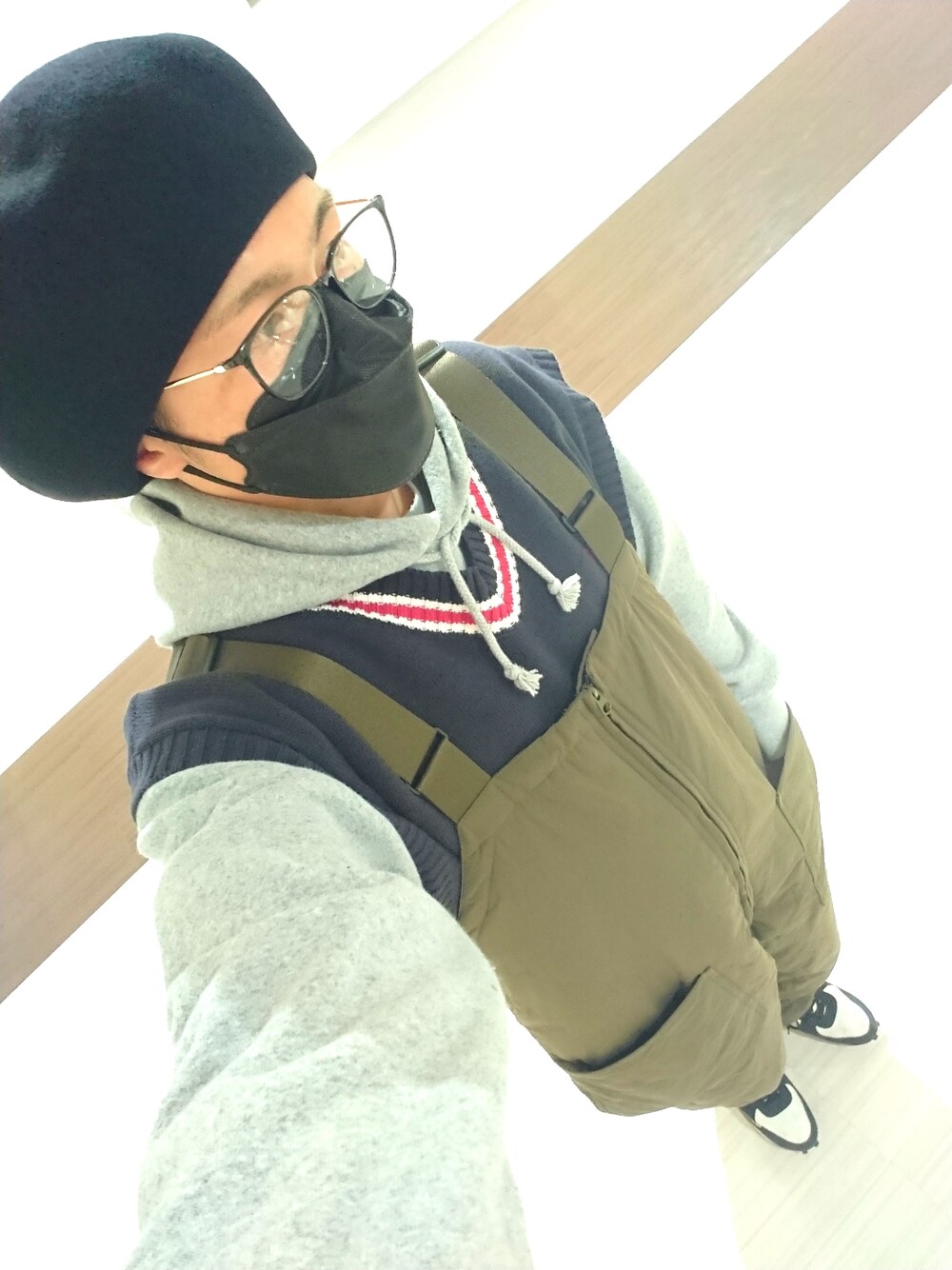 niko and（ニコアンド）の「[UNSTUDIED]キルティングオーバーオール