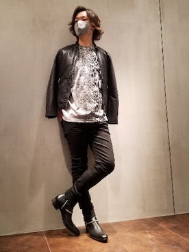 Fujiさん（メンズ・178cm）の秋コーディネート