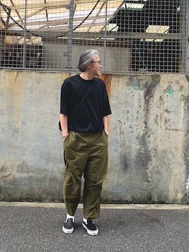 「アイテム（アナログ腕時計）」を使った、kobaさん（メンズ・175cm）の秋コーディネート