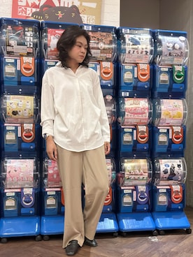 Yun Han Chenさん（レディース・163cm）の秋コーディネート