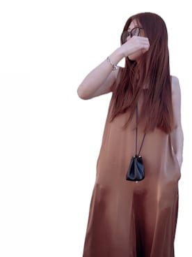 「アイテム（つなぎ/オールインワン）」を使った、kaoriさん（レディース・156cm）の夏コーディネート