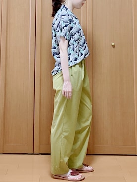 「hawaii」｜KANAさん（レディース・148cm）の夏コーディネート