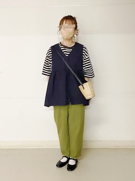 minminさん（レディース・160cm）の春コーディネート