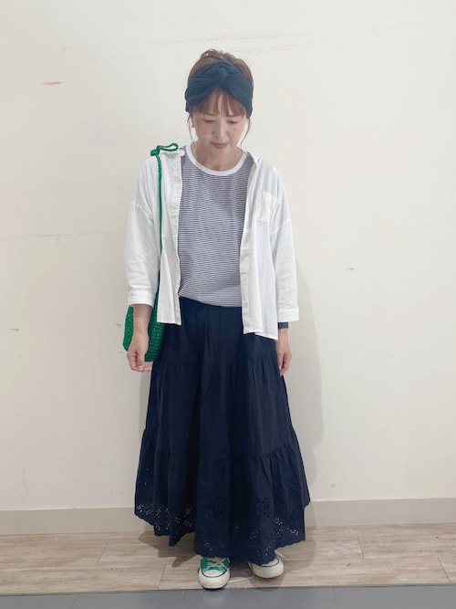 Samansa Mos2（サマンサ モスモス）の「裾レースティアード
