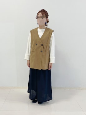 「春服デビュー宣言」｜「アイテム（その他シューズ）」を使った、minminさん（レディース・160cm）の春コーディネート