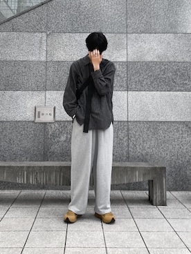 「Danner（ダナー）のアイテム（その他シューズ）」を使った、syun.さん（メンズ・179cm）の秋コーディネート