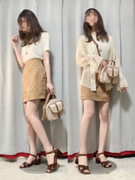 みやび໒꒱【プチプラ本命デート服】さん（レディース・162cm）の夏コーディネート