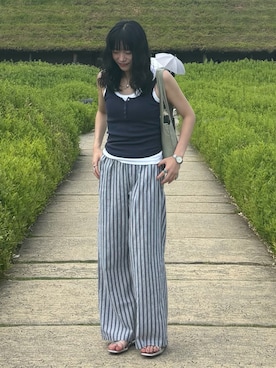 「アイテム（ビューティーグッズ）」を使った、ﾕｲさん（レディース・162cm）の秋コーディネート