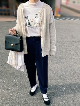 しかさん（レディース・166cm）の冬コーディネート