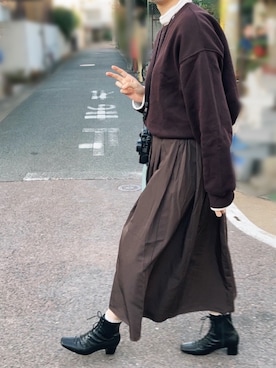 しかさん（レディース・166cm）の秋コーディネート