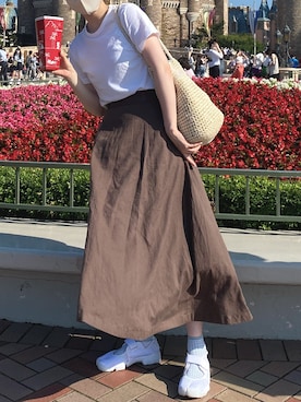 「T・S・L（ティーエスエル）のアイテム」を使った、しかさん（レディース・166cm）の夏コーディネート