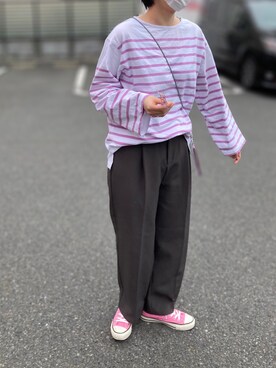 しかさん（レディース・166cm）の春コーディネート