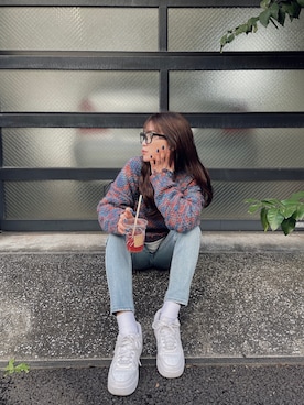 moeさん(レディース・160cm)の冬コーディネート