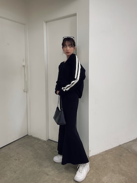 moeさん(レディース・160cm)の冬コーディネート