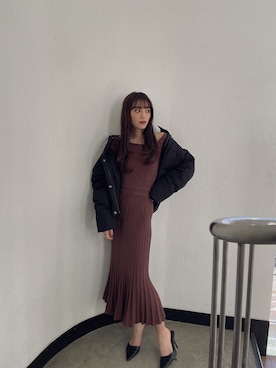 moeさん（レディース・160cm）の秋コーディネート