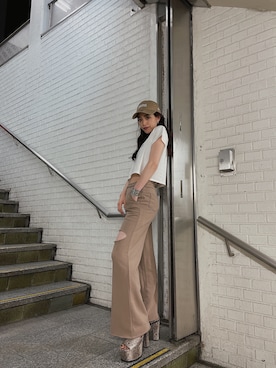 moeさん（レディース・160cm）の夏コーディネート